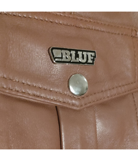 Insignia con logotipo BLUF - níquel