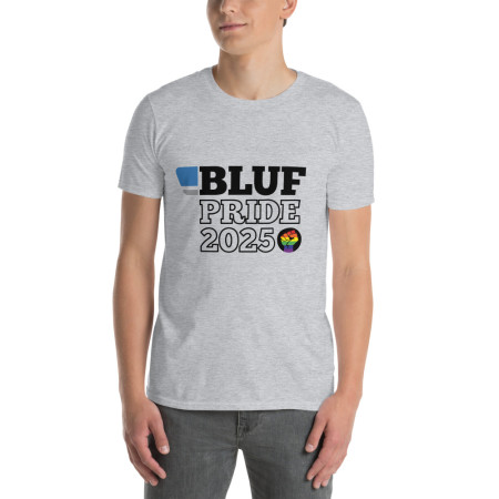 BLUF Pride 2025 large logo Unisex T-Shirt