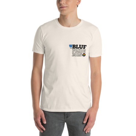 BLUF Pride 2025 small logo Unisex T-Shirt
