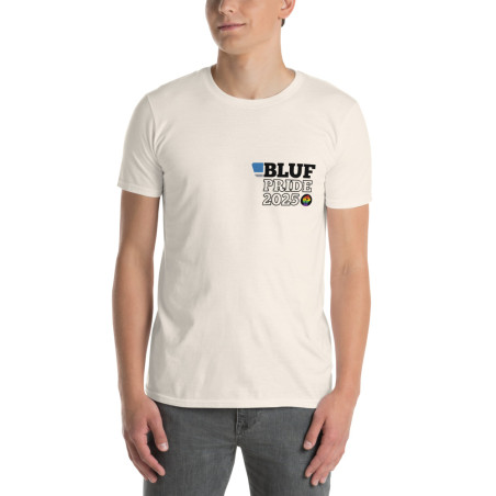 BLUF Pride 2025 small logo Unisex T-Shirt
